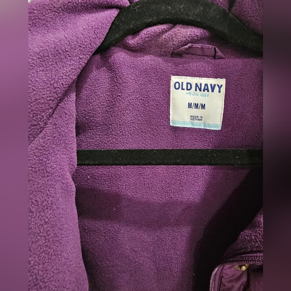 SOLD Old Navy Purple puffer vest Medium - Picture 7 of 7